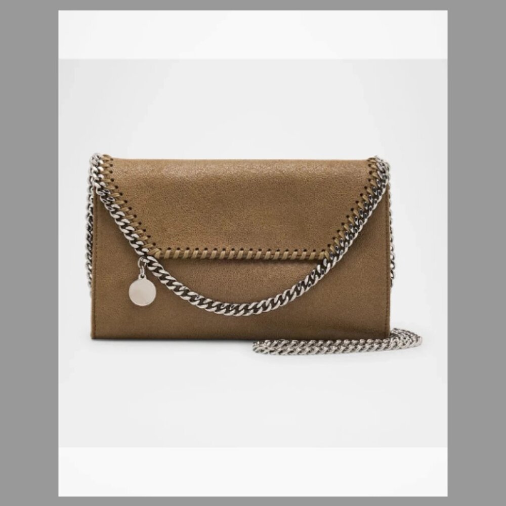 Stella McCartney NWT Mini Falabella Shaggy Deer Wallet on Chain (ORIG$745) w/tax